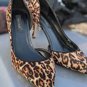 WHBM Leopard Pumps